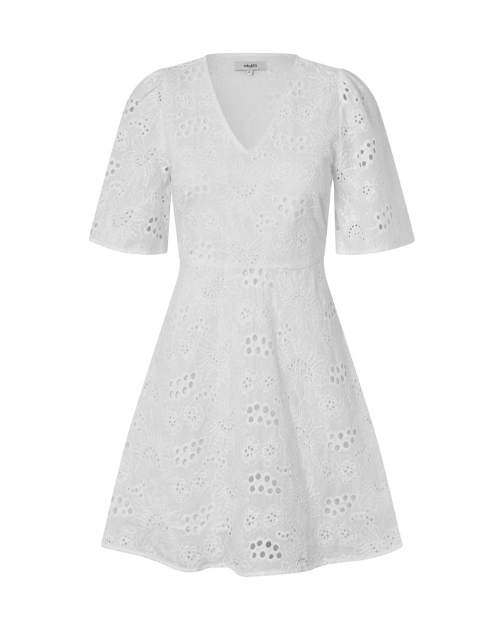 Melika Dress White - Mbym