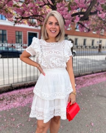 Alexa Dress White - Love Lolina