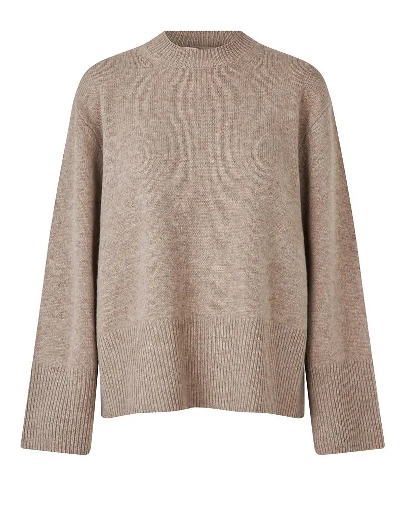 Alpha Knit O-Neck Fallen Rock - Second Female