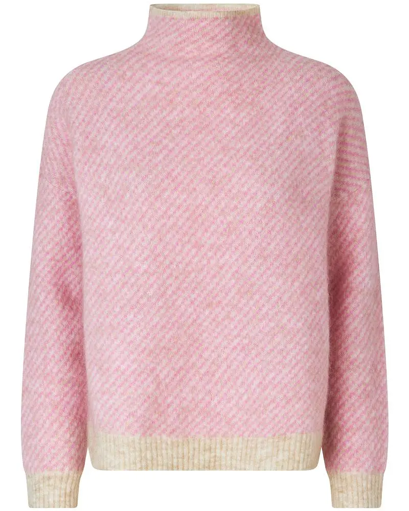 Capella Knit T-Neck Pink Cosmos - Second Female