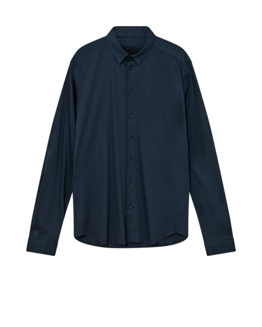 Marco Jersey Shirt Navy - Mos Mosh