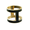 Skjerf Ring Sort - Intex