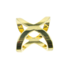 Skjerf Ring Enkel Gull - Intex