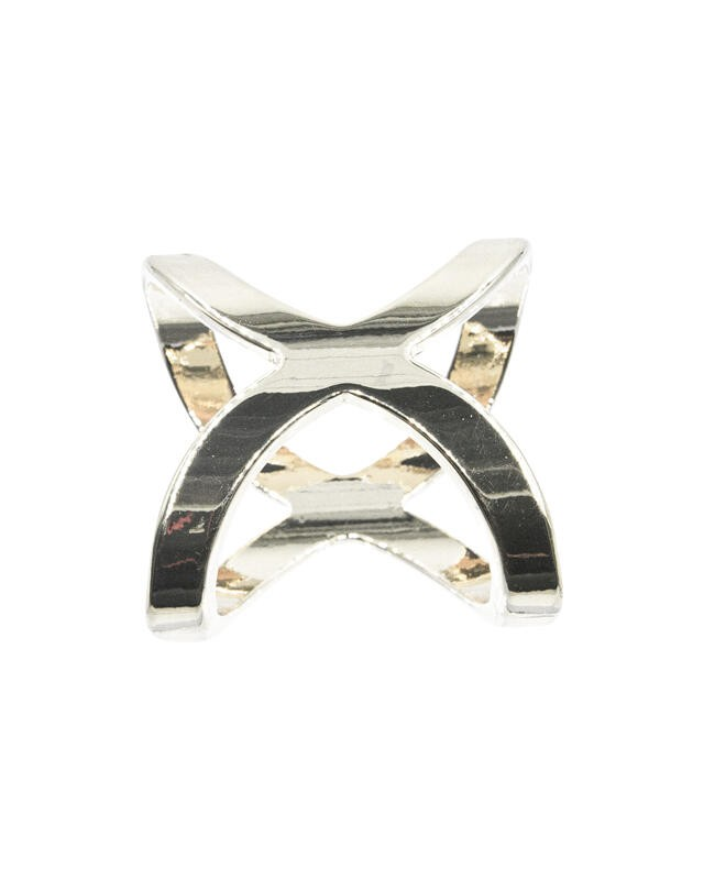 Skjerf Ring Enkel Sølv - Intex