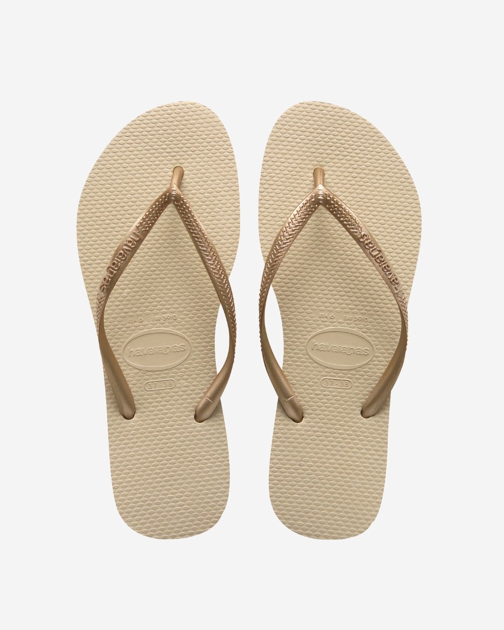 Slim SandGrey/L.Gold - Havaianas