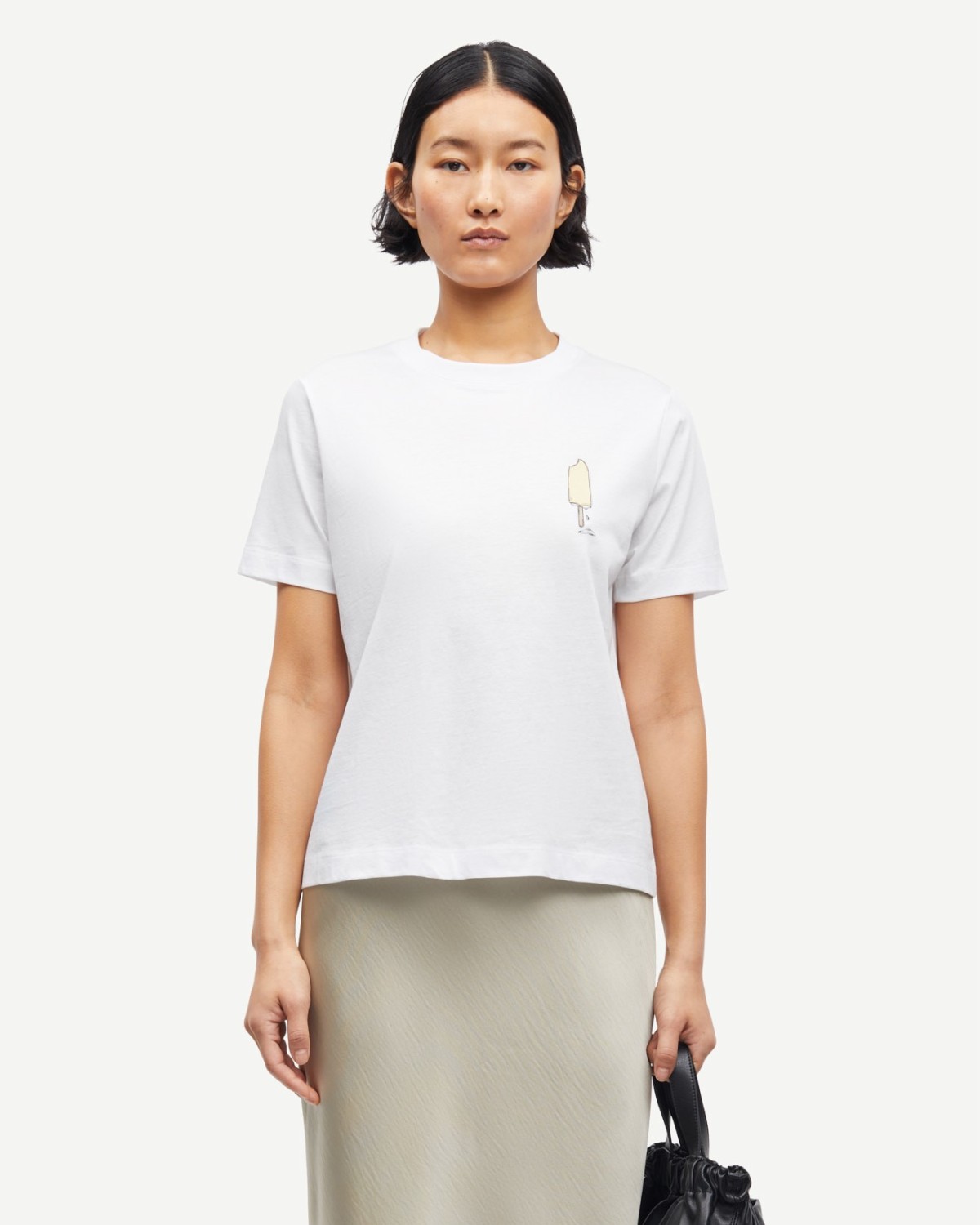 Sacamino T-Shirt Eight Ice Flan - Samsøe Samsøe