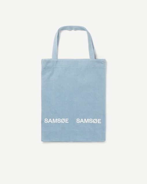 Saluca Shopper Light Blue Denim - Samsøe Samsøe