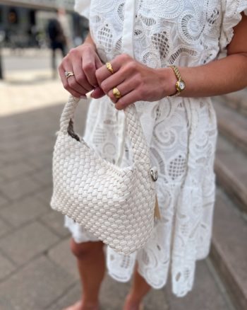 Twist Braided Soft White Sand - Hvisk