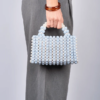 Handmade Pearl Bag Blue - Sui Ava