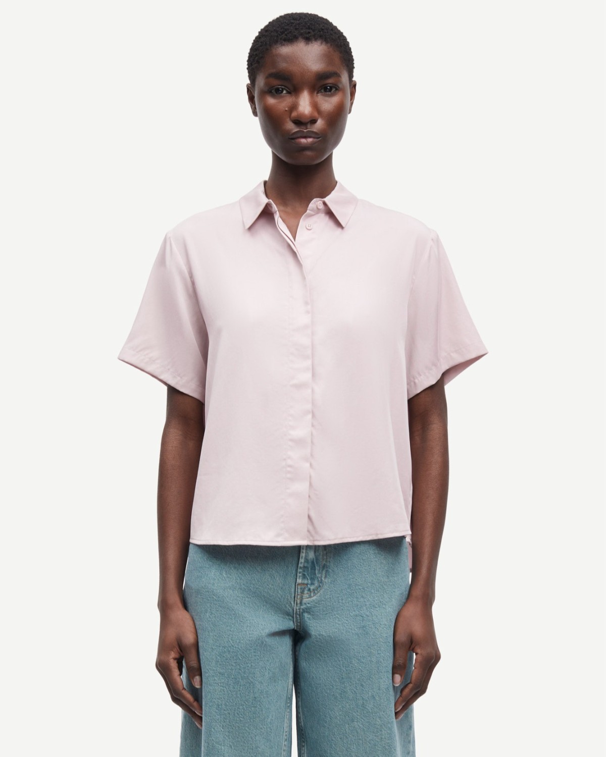 Mina Shirt Violet Ice - Samsøe Samsøe