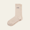 Crew Waffle Socks Ivory - Les Deux