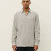 John Check Shirt Ivory - Les Deux