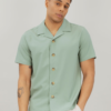 Baggio Shirt Hedge Green - Urban Pioneers