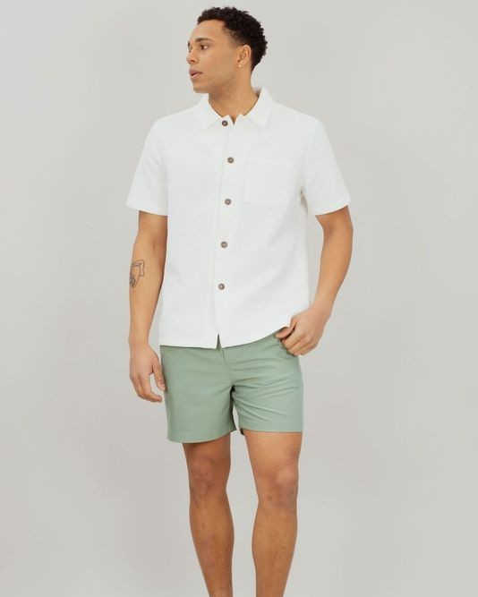 Elias Shorts Hedge Green - Urban Pioneers