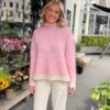 Capella Knit T-Neck Pink Cosmos - Second Female