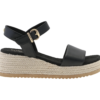 Lili Wedge Black - Roberto Rosso