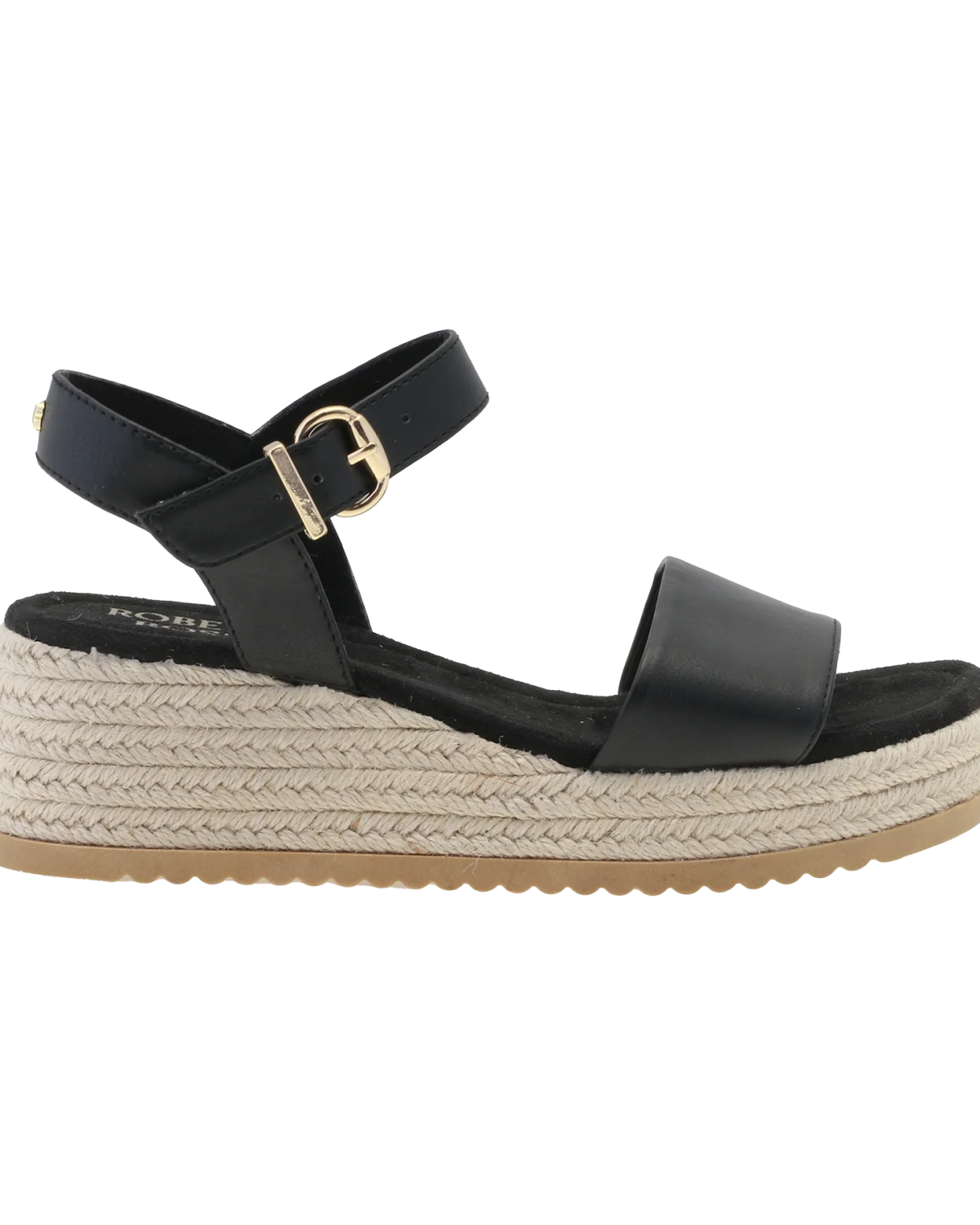 Lili Wedge Black - Roberto Rosso