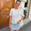 Nessa Top White - Co'Couture