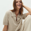 Sika T-shirt Oyster Melange - MbyM