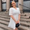 Melika Dress White - Mbym