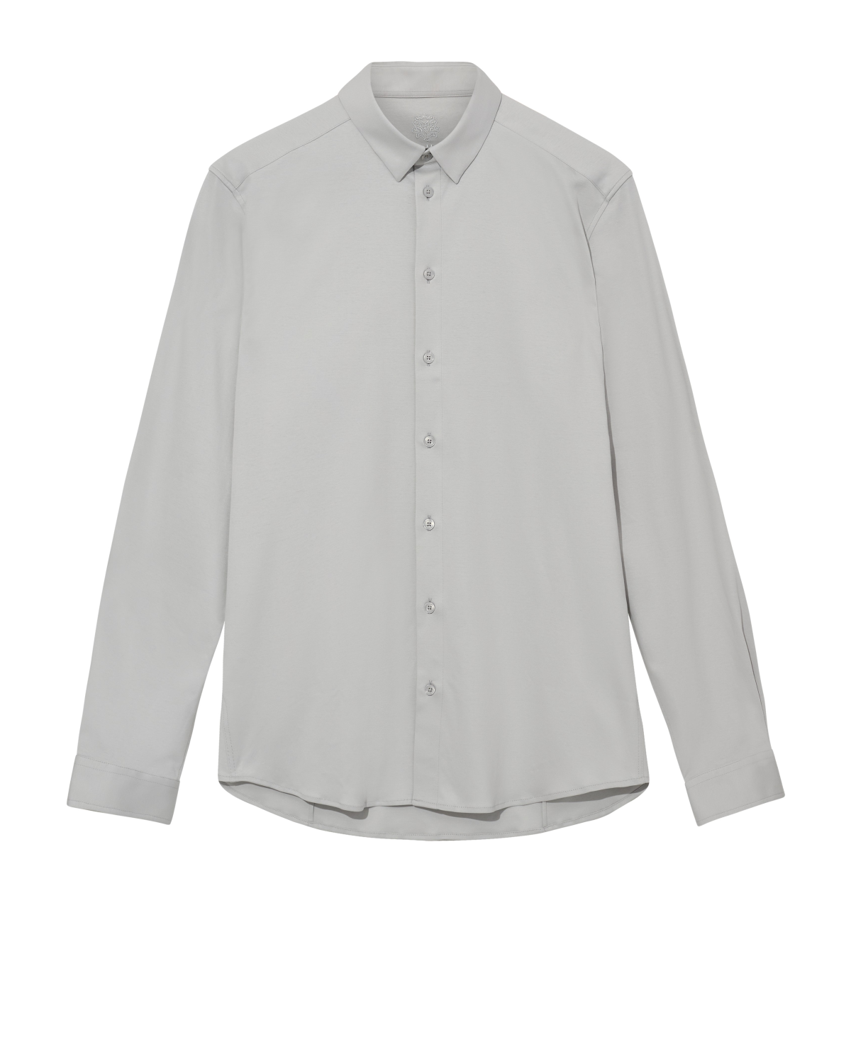 Marco Jersey Shirt Quiet Gray - Mos Mosh
