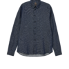 Marco Chambray Shirt Navy - Mos Mosh