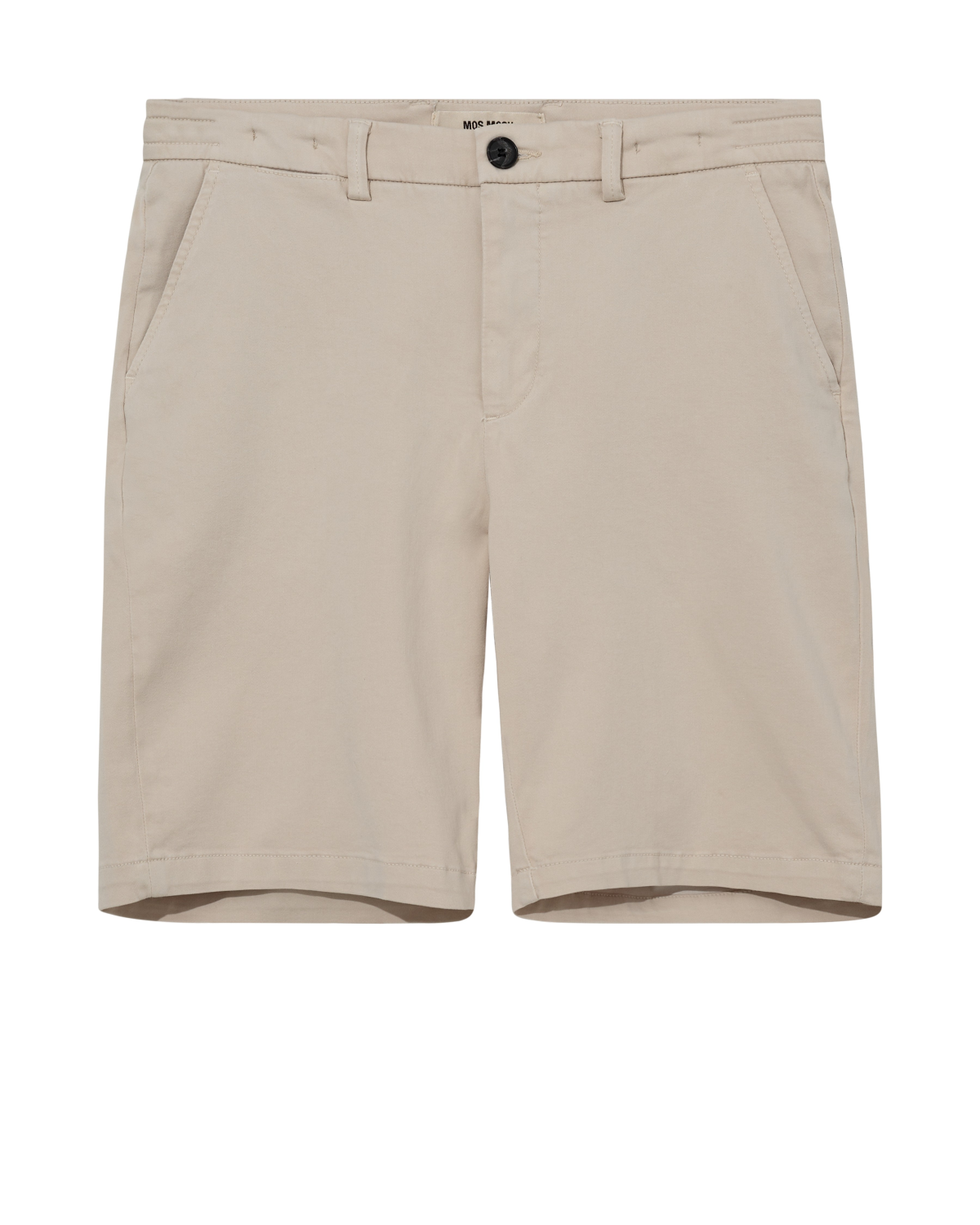 Hunt Soft String Shorts Warm Beige - Mos Mosh