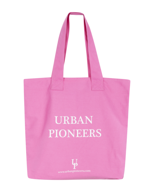 Recycled Tote Bag Sachet Pink - Urban Pioneers