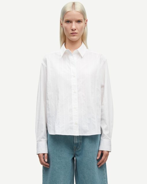 Saatrani Shirt White - Samsøe Samsøe