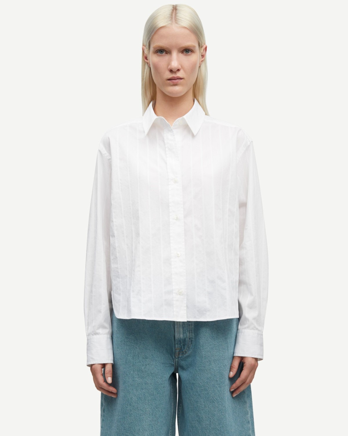Saatrani Shirt White - Samsøe Samsøe