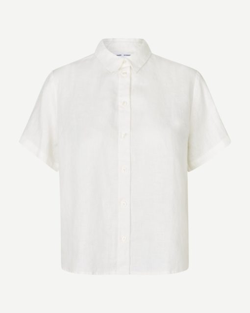 Mina Shirt Egret - Samsøe Samsøe