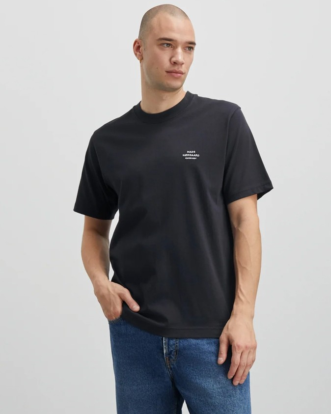 Cotton Jersey Frode Black - Mads Nørgaard