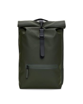 Rolltop Rucksack Green - Rains
