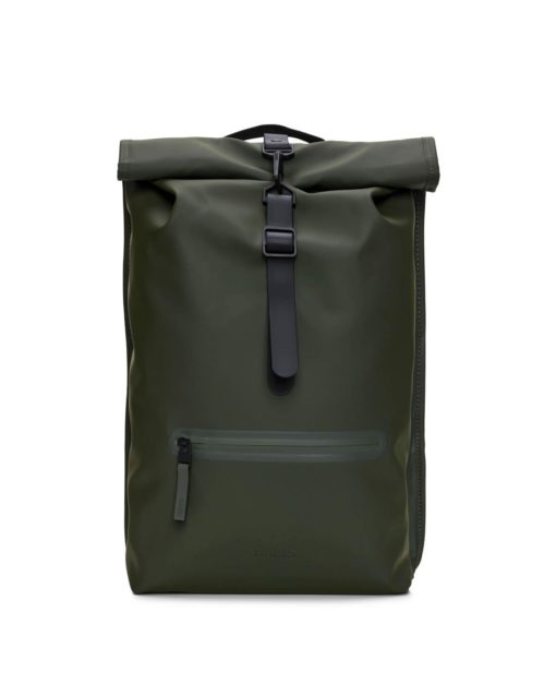 Rolltop Rucksack Green - Rains