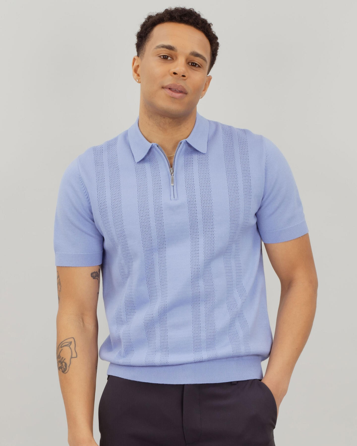 Lucien SS Pique Blue Bonnet - Urban Pioneers
