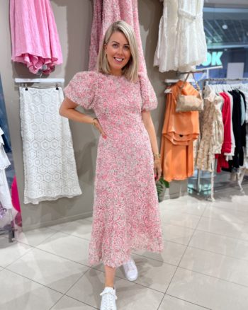 Yaskerry Long Dress Sachet Pink - Yas
