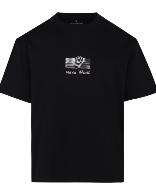 Enea Tee Black Make Waves - Urban Pioneers