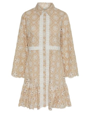Yasjenny Shirt Dress Irish Cream - YaS