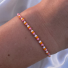 Moysand Armbånd Rosa og Oransje - Sørlandsperler