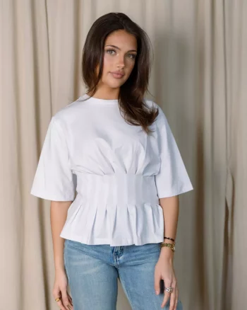 Inez Tee Bright White - Gestuz