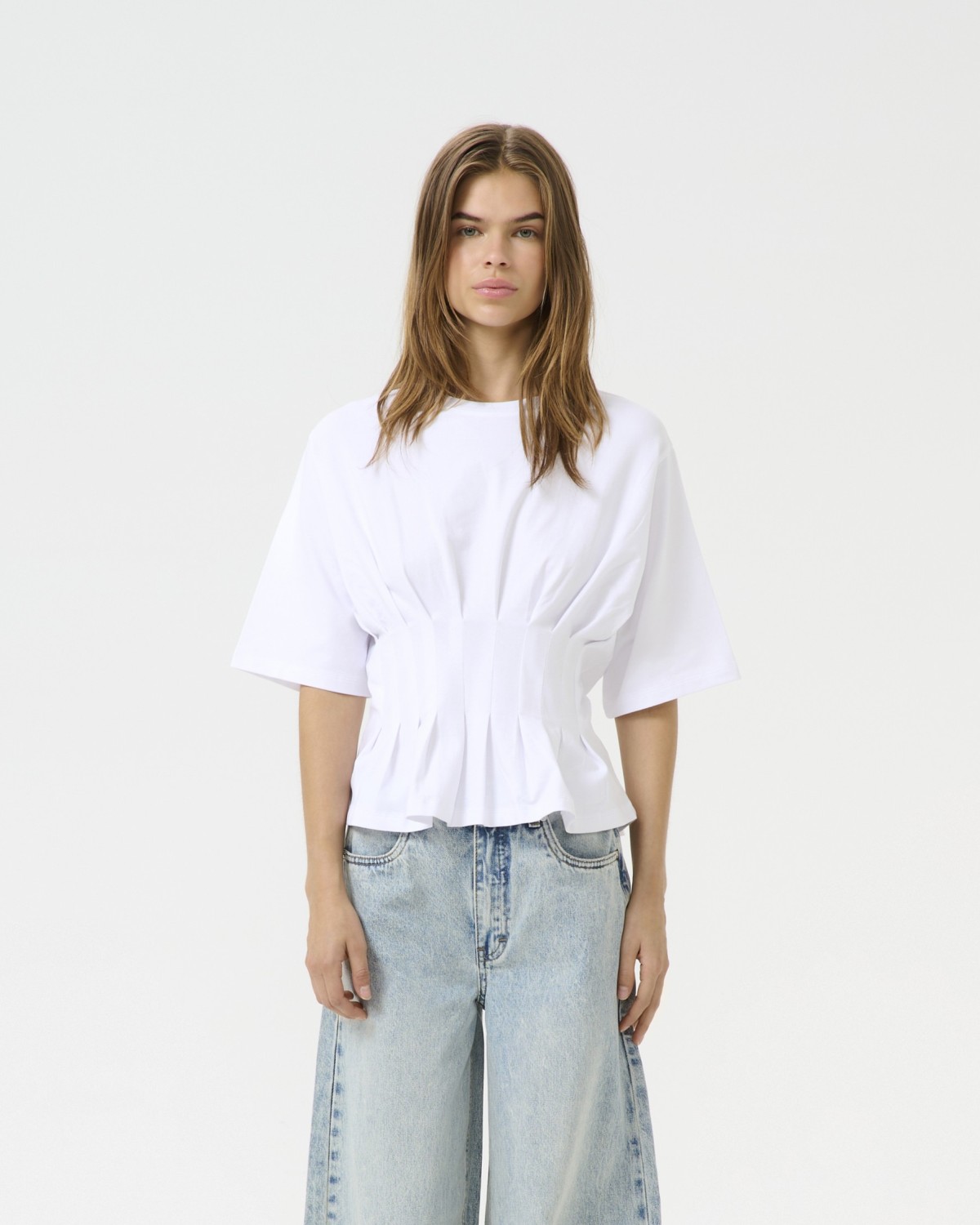 Inez Tee Bright White - Gestuz