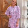 Caroline Short Dress Pink/Purple - Milli&Me