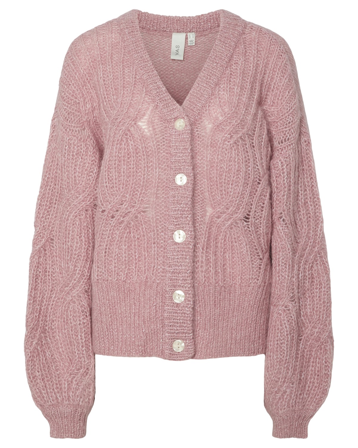 Yaszuma Knit Cardigan Lilas - YAS