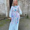 Juliette Dress Blue - From Paris With Love
