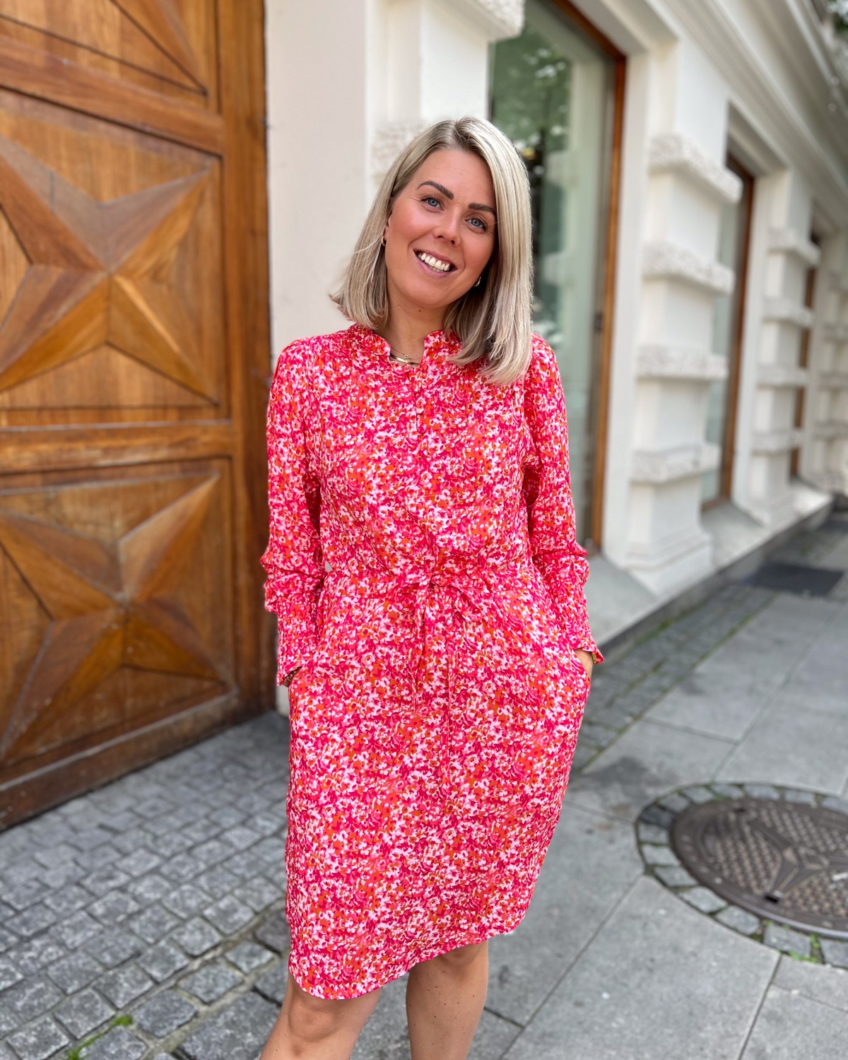 Elin Dress Plumer Print - Milli&Me