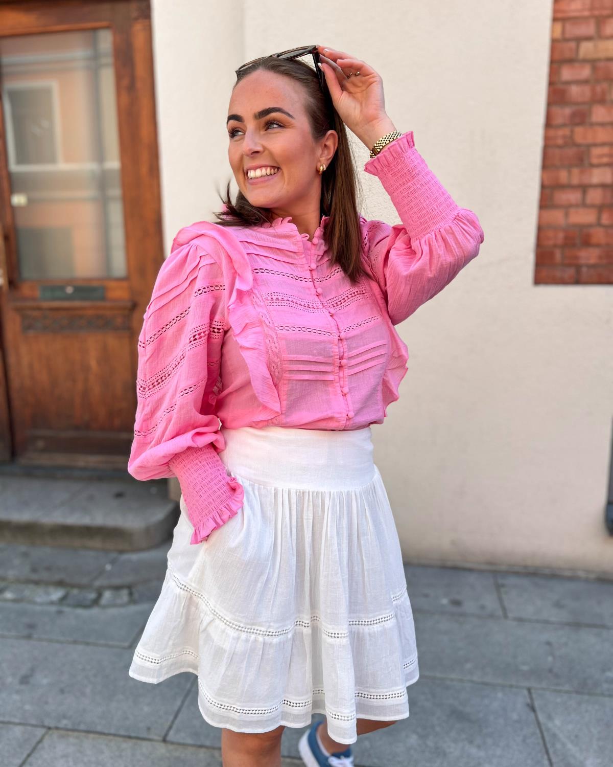 Kristy Blouse Pink - Urban Pioneers