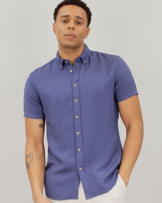 Sawyer Shirt Denim Blue - Urban Pioneers