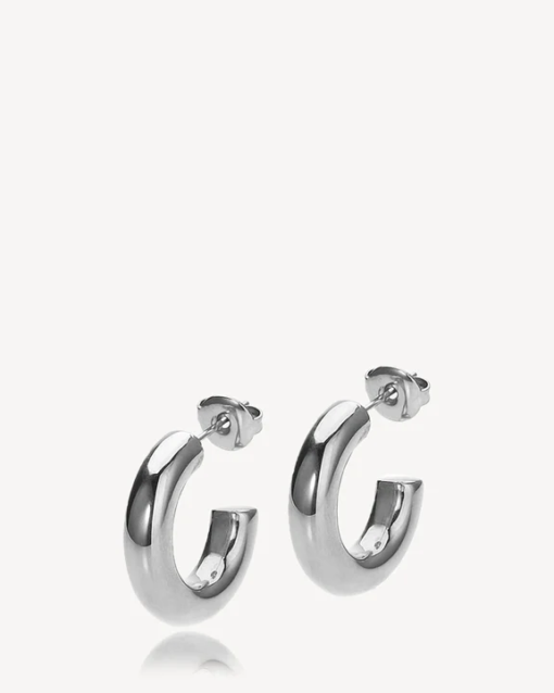 Aura Hoops Small Silver - Sistie 2nd