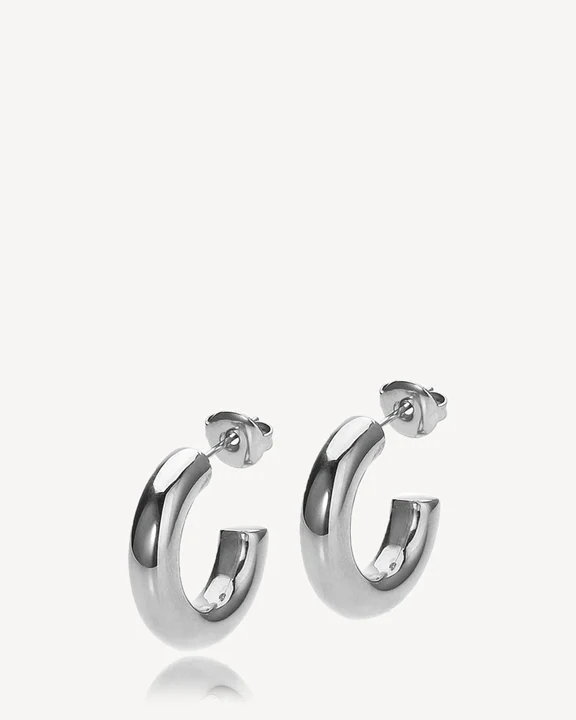 Aura Hoops Small Silver - Sistie 2nd