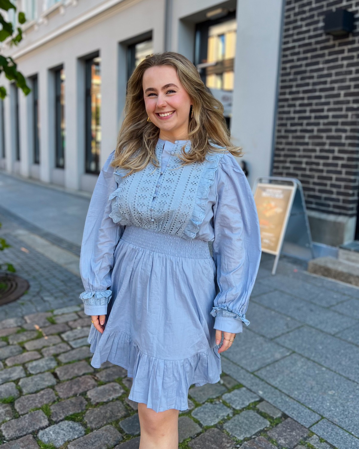 Phernila Dress Light Blue - Mbym